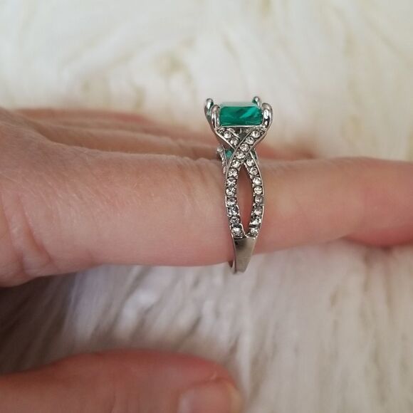 ❤ocean blue ring size 9 - Picture 1 of 7